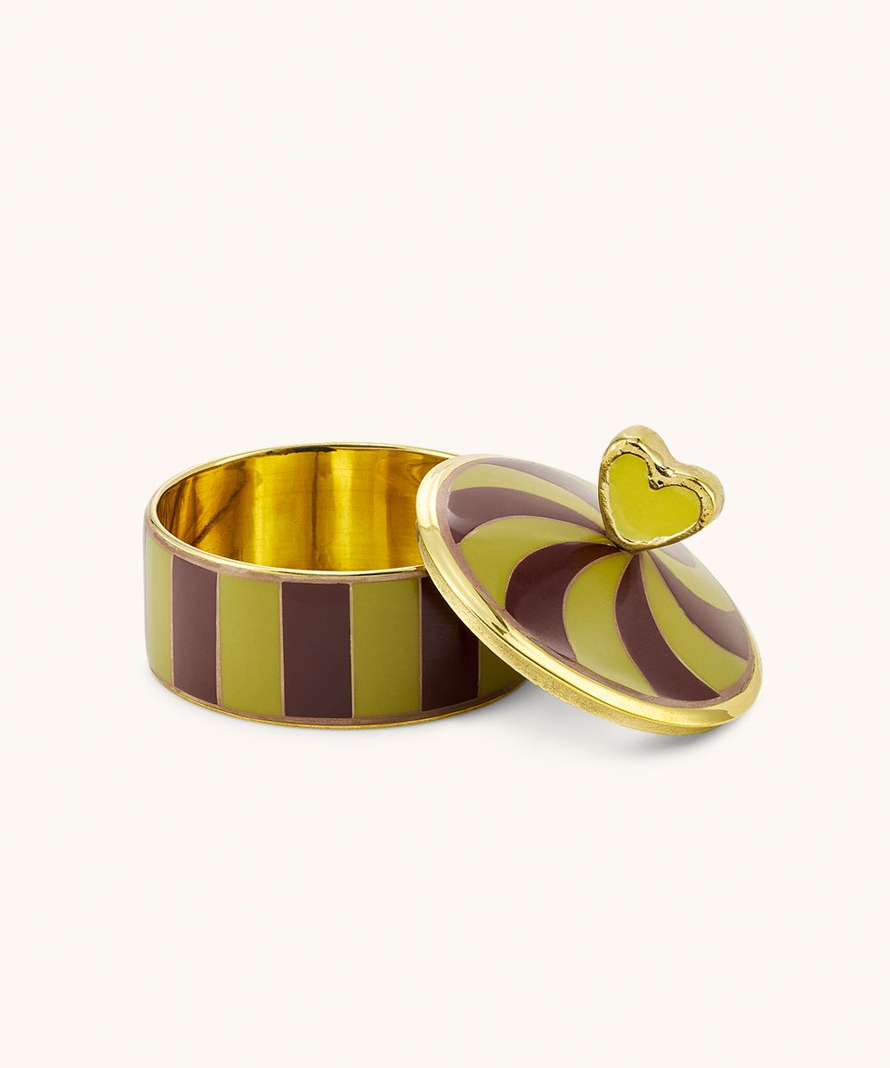 Doing Goods Circus Box Pyar Heart yellow  medium