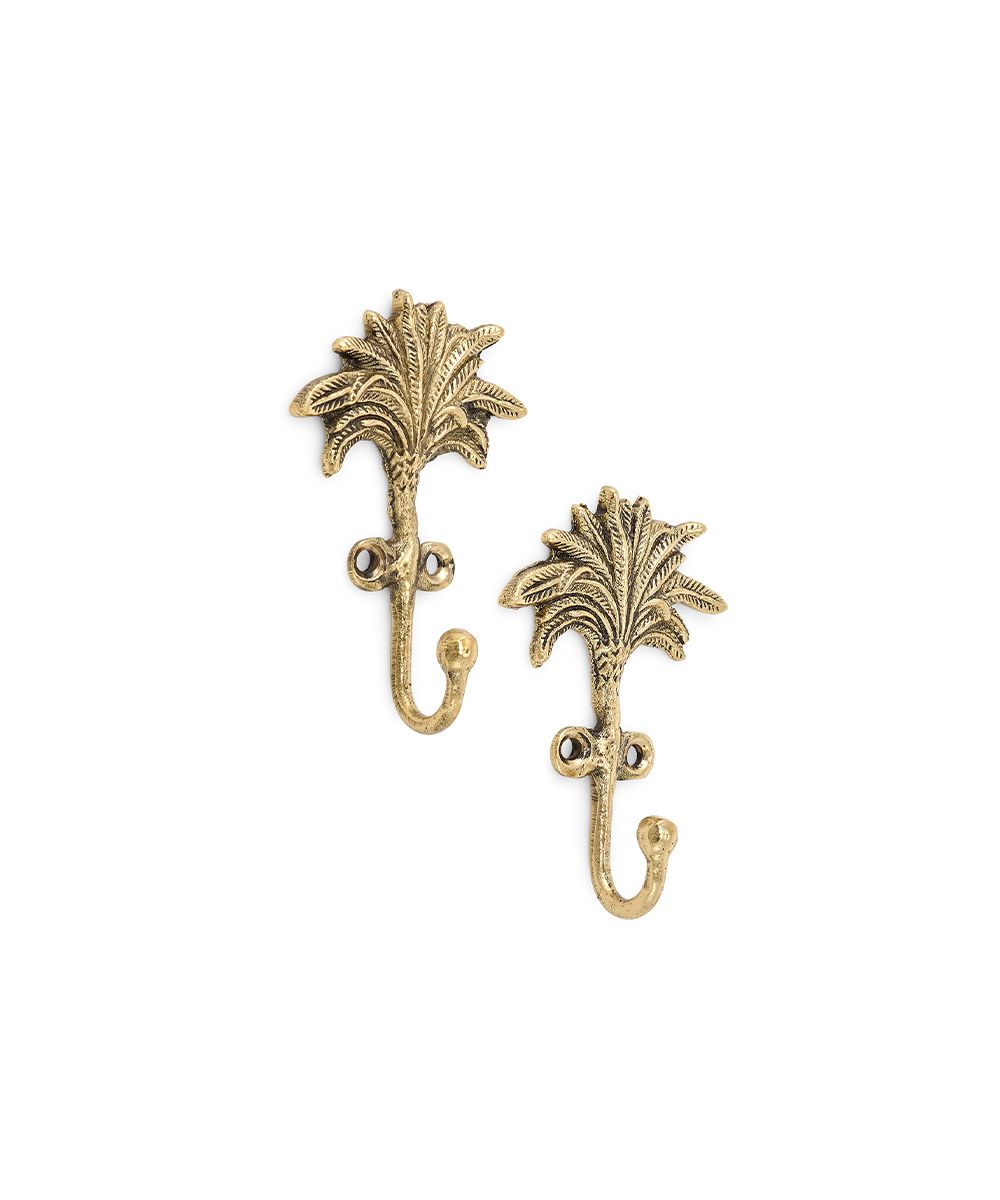 Doing Goods wandhaak Marlin Palmtree set van 2