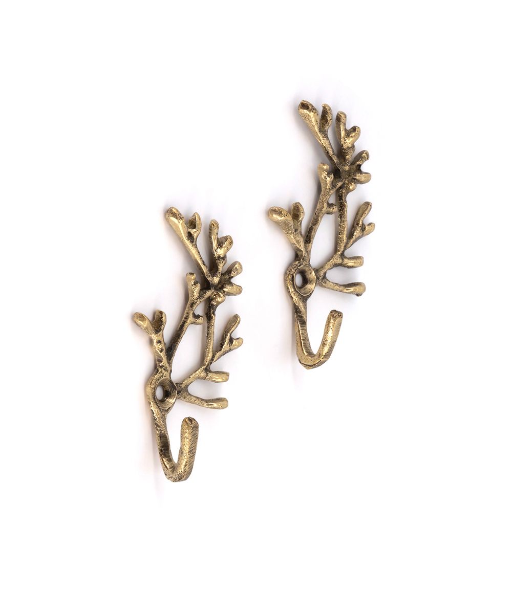 Doing Goods wandhaak Marie Coral set van 2